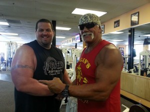 Jimmy B and Hulk Hogan