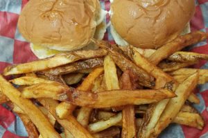 Bailey's burger platter