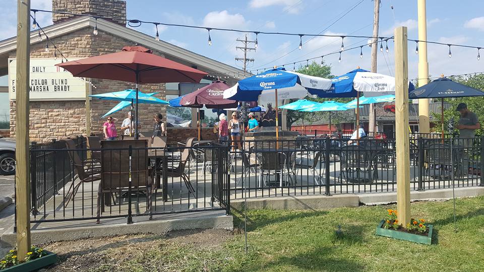 Patio upgrade at Jimmy B's Bar and Grill